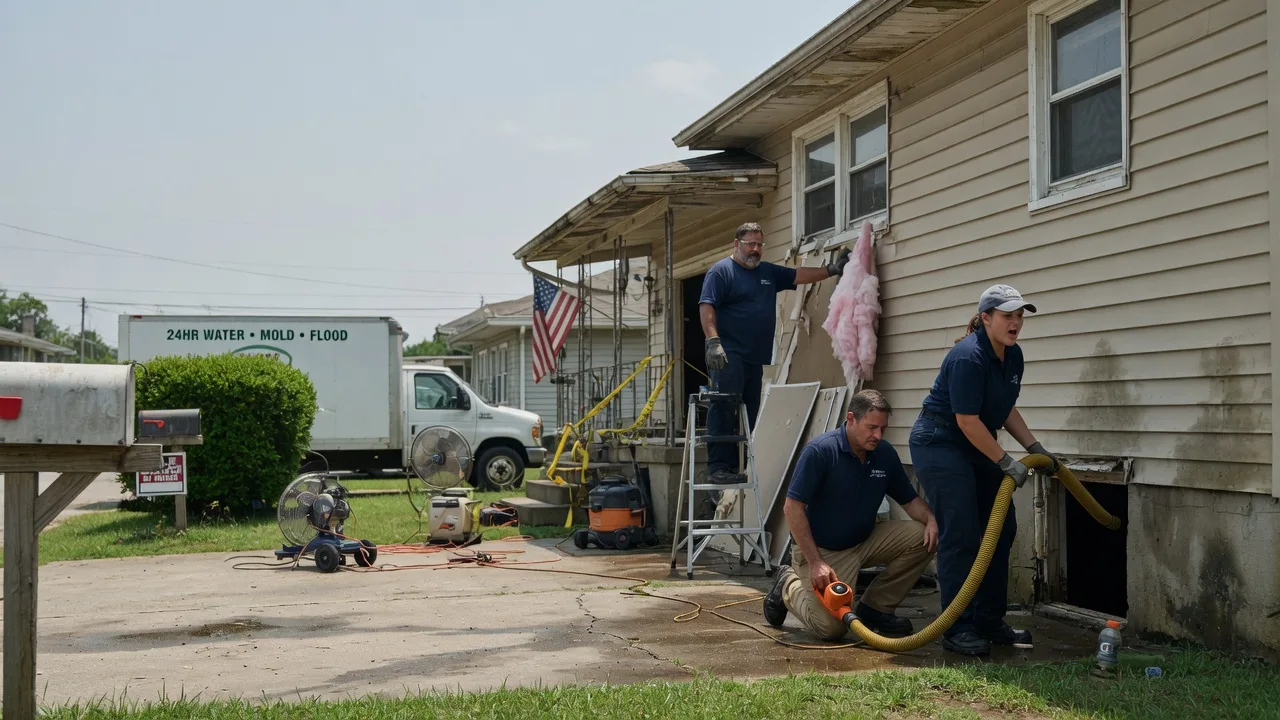 Water Damage Repair in Deer Creek, OK near me